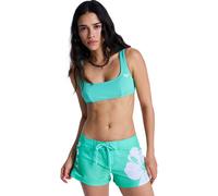 Boardshorts ROXY "To Dye For 3", Damen, Gr. XXL, katydid, Obermaterial: 55% Microfaser, 37% Microfaser, 8% Elasthan;, Hosen Boardshorts (57306842-XXL)