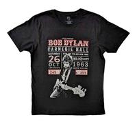 Bob Dylan - Carnegie Hall '63 T-Shirt für Herren/Damen Unisex (XXL) (Schwarz)