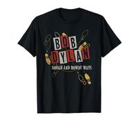 Bob Dylan - Schwarz, S, Klassisch, Kurzarm, Unisex, T-Shirt