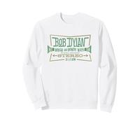 Bob Dylan - Stereoanlage Sweatshirt, Unisex für Erwachsene, Weiß, M