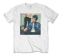 Bob Dylan - T-Shirt # L Unisex White # Highway 61 Revisited