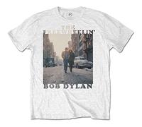 Bob Dylan Unisex Dylts17mw05 T-Shirt, weiß, XXL