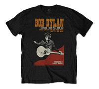 Bob Dylan Unisex Dylts16MB05 T-Shirt, Schwarz, XXL