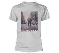 Bob Dylan Unisex Dylts17mw02 T-Shirt, weiß, M