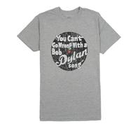 Bob Dylan - You Can´t Go Wrong T-Shirt für Herren/Damen Unisex (XXS) (Grau)