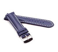 Bob Herren Uhrenarmband Kalbsleder Modell Chrono 20 mm dunkelblau