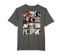 Bob Marley Block Bilder T-Shirt