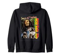 Bob Marley Freedom Vintage Reggae Musik von Rock Off Kapuzenjacke
