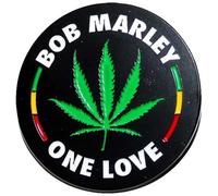 Bob Marley Leaf Logo Pin Badge One Size