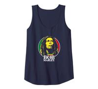 Bob Marley Logo Badge Reggae Musik von Rock Off Tank Top