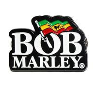 Bob Marley Logo Pin Badge One Size