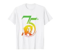 Bob Marley Official Rasta 75th Anniversary Logo T-Shirt