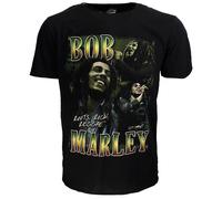 Bob Marley Roots Rock Reggae T-Shirt ➥ Offizielles Band-Merchandise ✓ XL Schwarz