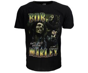 Bob Marley Roots Rock Reggae T-Shirt ➥ Offizielles Band-Merchandise ✓ XL Schwarz