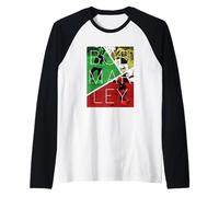 Bob Marley Soccer Split T-Shirt Raglan