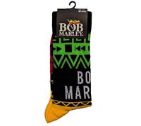 Bob Marley Socken Press Play Nue offiziell Unisex Schwarz Ankle (UK SIZE 7-11) UK Size 7-11