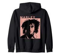 Bob Marley Square Reggae-Musik von Rock Off Kapuzenjacke