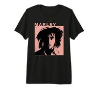 Bob Marley Square Reggae-Musik von Rock Off Premium T-Shirt
