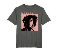 Bob Marley Square Reggae-Musik von Rock Off T-Shirt