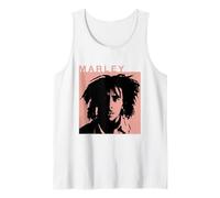 Bob Marley Square Reggae-Musik von Rock Off Tank Top