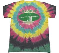 Bob Marley T Shirt Exodus Oval Logo Nue offiziell Unisex Tie Dye Schwarz XXL