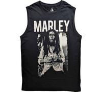 Bob Marley Tank Top Muscle T Shirt Marley B&W Portrait Nue offiziell Unisex M