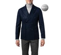 BOB Sakko Herren Reverskragen Wolle blau, 50