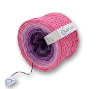 Bobbel 100% Baumwolle, Farbverlaufsgarn 235g 4-fädig 1000m zum Stricken und Häkeln, Garn, Wolle, Yarn for knitting and crocheting (CO-200003-SV)