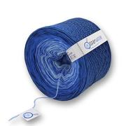 Bobbel 100% Baumwolle, Farbverlaufsgarn 235g 4-fädig 1000m zum Stricken und Häkeln, Garn, Wolle, Yarn for knitting and crocheting (CO-200006-SV)