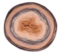 Bobbel Alpaka Wolle Farbverlauf Rico Creative Alpaca Degrade Lucky 8 Color 10, 200g Farbverlaufswolle zum Häkeln oder Stricken