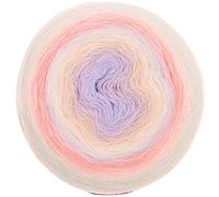 Bobbel Alpaka Wolle Farbverlauf Rico Creative Alpaca Degrade Lucky 8 pastell (1), 200g Farbverlaufswolle zum Häkeln oder Stricken