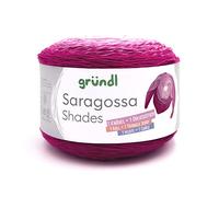 Gründl »Saragossa Shades« Häkelwolle, 250 g, Fuchsia-Ombré
