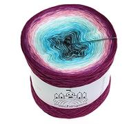 Bobbel Farbverlaufsgarn Beerenstark 400g - 1520m Brombeere außen 4 fädig Märchengarne Wolle
