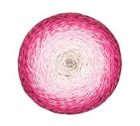 Bobbel, Farbverlaufsgarn, gezwirnt, 50% Baumwolle/50% Polyamid, 1000 m LL / 250 g. (04)
