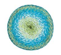 Bobbel, Farbverlaufsgarn, gezwirnt, 50% Baumwolle/50% Polyamid, 1000 m LL / 250 g. (07)