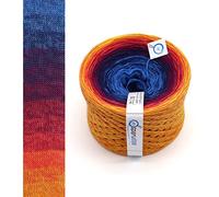 Bobbel Farbverlaufsgarn, Sondereditionen 267g 4-fädig 1000m zum Stricken und Häkeln (Nova - 238)