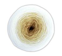 Bobbel mit Anleitung, Farbverlaufsgarn 4-fädig, 200g, 800m, Woolly Hugs Bobbel Cotton color 56, zum Stricken oder Häkeln