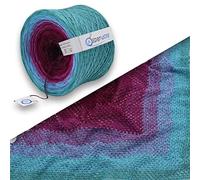 BOBBEL Sondereditionen, Farbverlaufsgarn 267g 4-fädig 1000m zum Stricken und Häkeln, Garn, Wolle, Yarn (Aurora - 108)