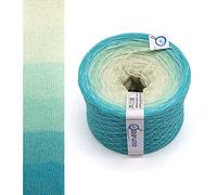 BOBBEL Sondereditionen, Farbverlaufsgarn 267g 4-fädig 1000m zum Stricken und Häkeln, Garn, Wolle, Yarn for knitting and crocheting (Poseidon - 204)