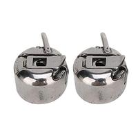 Bobbin Reverse Case Sewing Machine Parts Metal Durable Smooth Surface Easy Install Lightweight Accessories for Singer 15 88 15k88 15 90 15 91 Sewing Machines 2Pcs