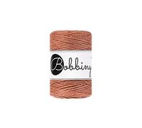 Bobbiny Baby Makramee-Schnur, einlagig, 1,5 mm, Terrakotta, 100 m
