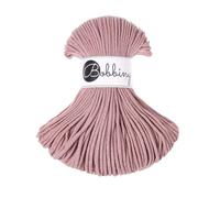 Bobbiny Geflochtenes Makramee-Seil Junior 3 mm Blush 100 m