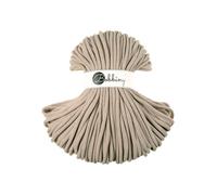 Bobbiny Jumbo-Makramee-Kordel, geflochten, 9 mm, Beige, 108 Yards/330 Fu