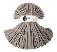 Bobbiny Jumbo Makramee-Schnur, 9 mm, 100 m, Kaffeebraun