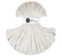 Bobbiny Jumbo-Makramee-Schnur, geflochten, 9 mm, 100 m, cremefarben