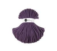 Bobbiny Jumbo Makramee-Schnur, geflochten, 9 mm, Violett, 100 m