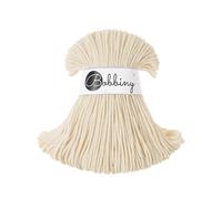 Bobbiny Junior 3 mm geflochtene Makramee-Kordel, Natur, 108 Yards/330 Fu