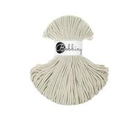 Bobbiny Junior Baumwoll-Flechtschnur - 3mm x 100m - Vielseitige Makramee-Kordel für Stricken, Weben, DIY-Basteln und Heimdekoration - Hochwertige Bunte Bastelschnur - Pale Olive