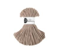 Bobbiny Junior Makramee-Schnur, geflochten, 3 mm, Sandfarben, 100 m