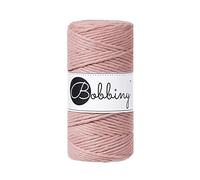Bobbiny Macrame Cords 3 mm - 100 m - 100% Baumwolle (Blush)